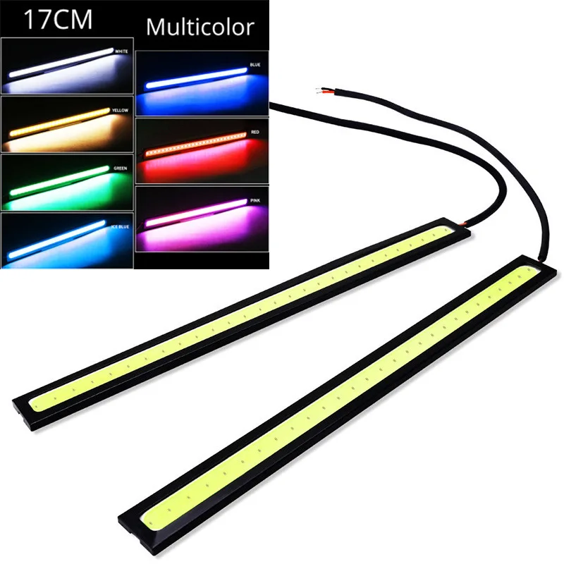 17 см cob drl led 12 в 6000 к водонепроницаемые