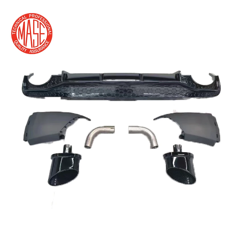 Czjf полукарбоновые автомобильные боковые юбки - Фотография_4