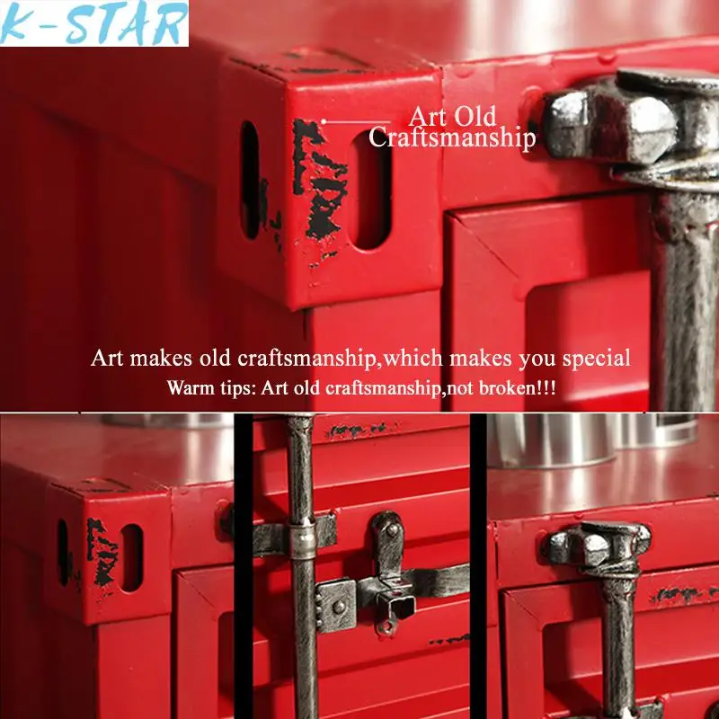 Искусственный прикроватный столик в стиле ретро для дивана - Фотография_2