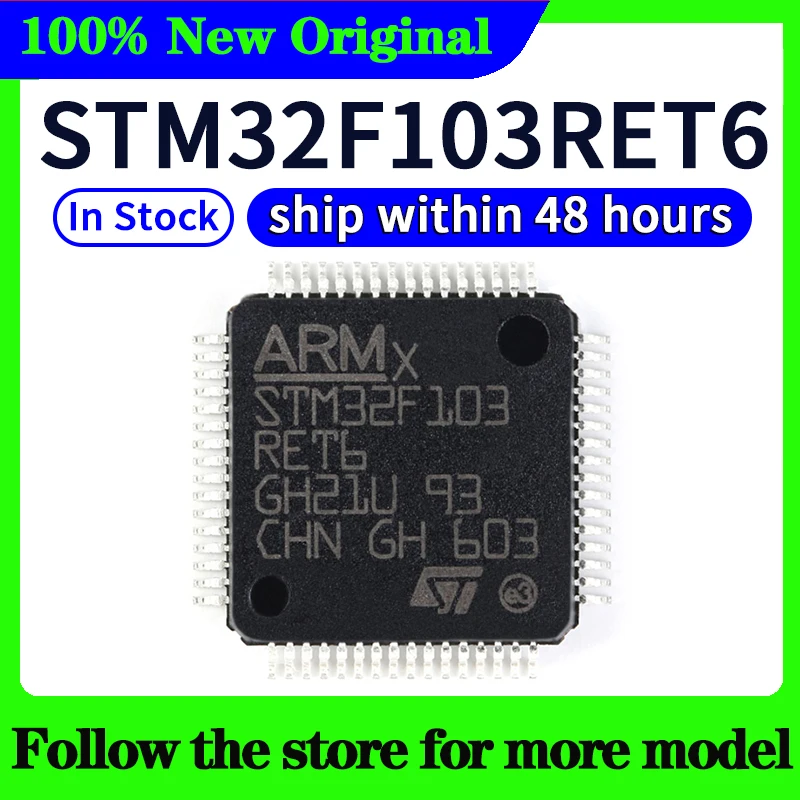 Stm32f103c6t6a stm32f103c8t6 stm32f103cbt6 - Фотография_5