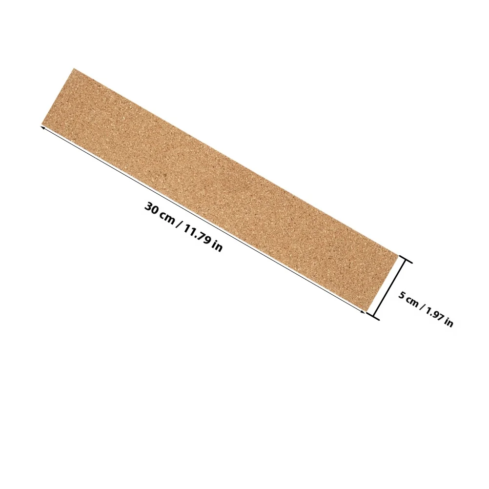 Коричневые пробковые настенные полоски - Фотография_4