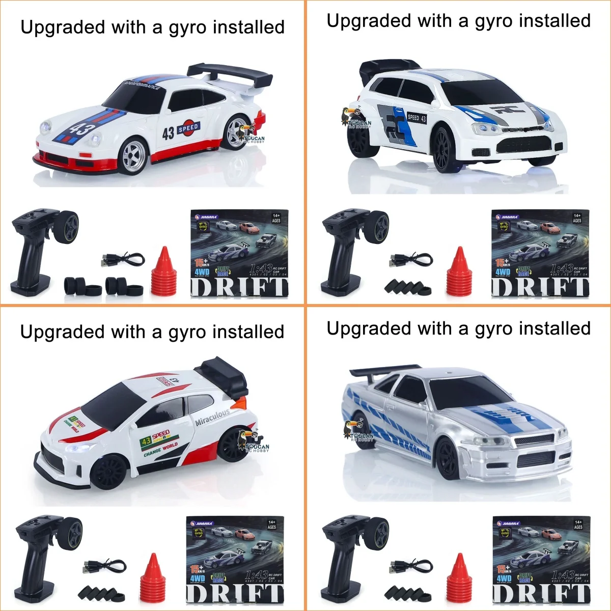 Новый rc drift car модернизированный