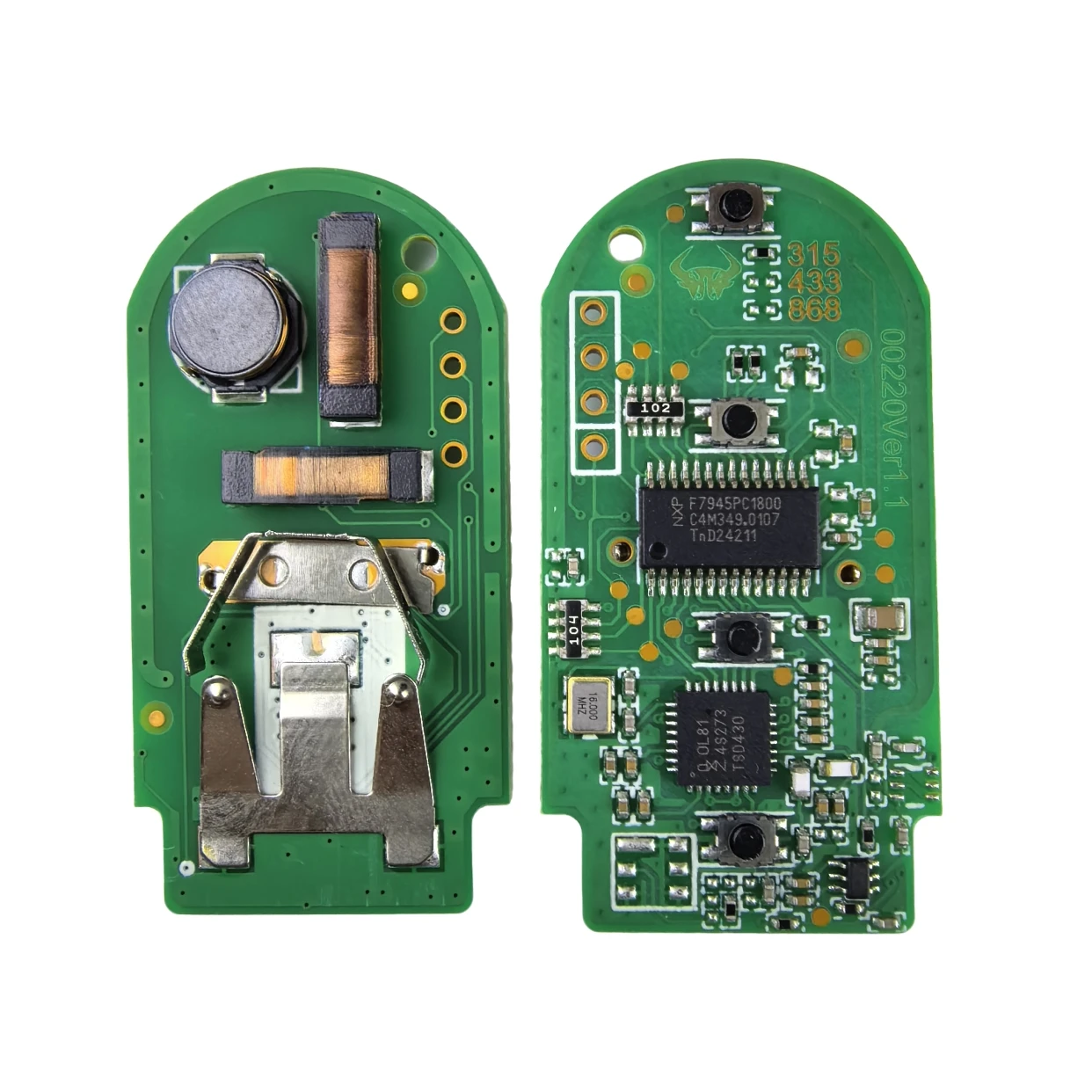 Button 315/433/868mhz id49 pcf7945p - Фотография_2