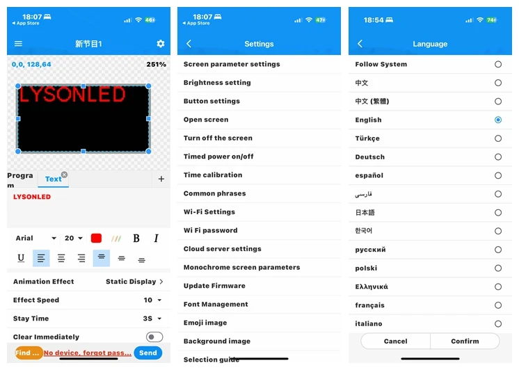 Huidu hd-wf4 wifi hub75 порты светодиодный - Фотография_4