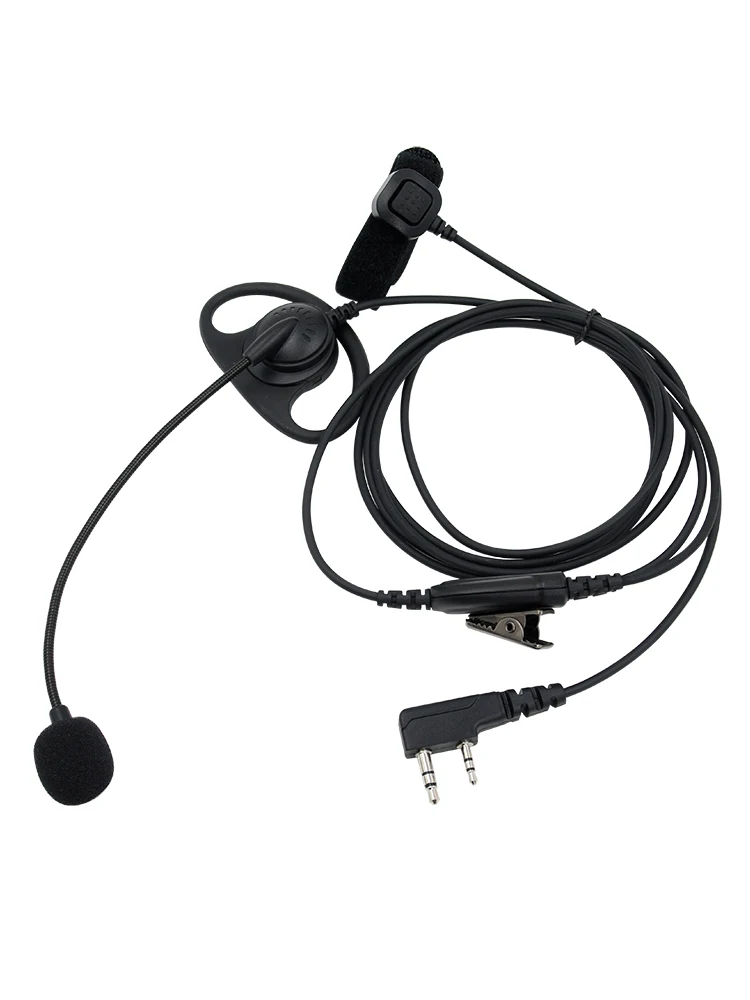 Тактическая гарнитура ptt mic earhook - Фотография_6