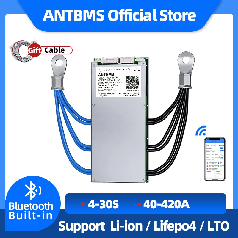 Smart ant bms 4s до 30s для литиевой