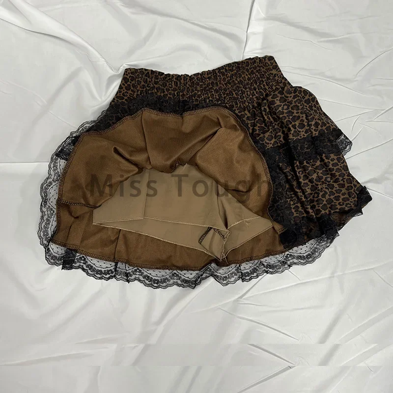 Harajuku девушки леопардовый принт - Фотография_3