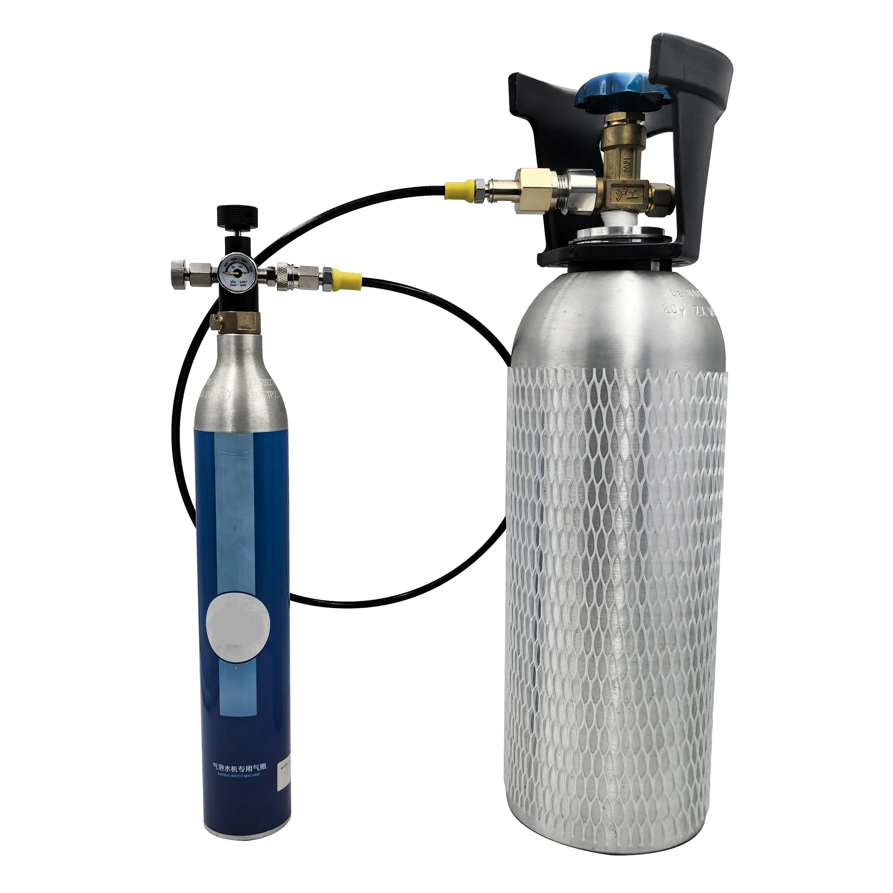 Бутылка для баллона с газировкой воды и co2 (тип резьбы tr21-4) - Фотография_6