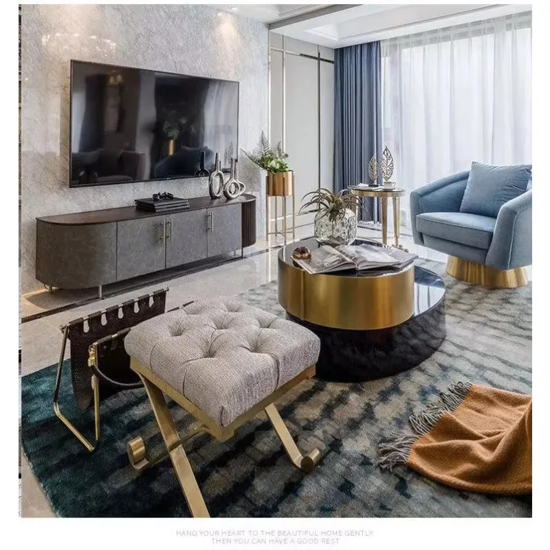 Постмодернистский отель из нержавеющей стали для гостиной - Фотография_4