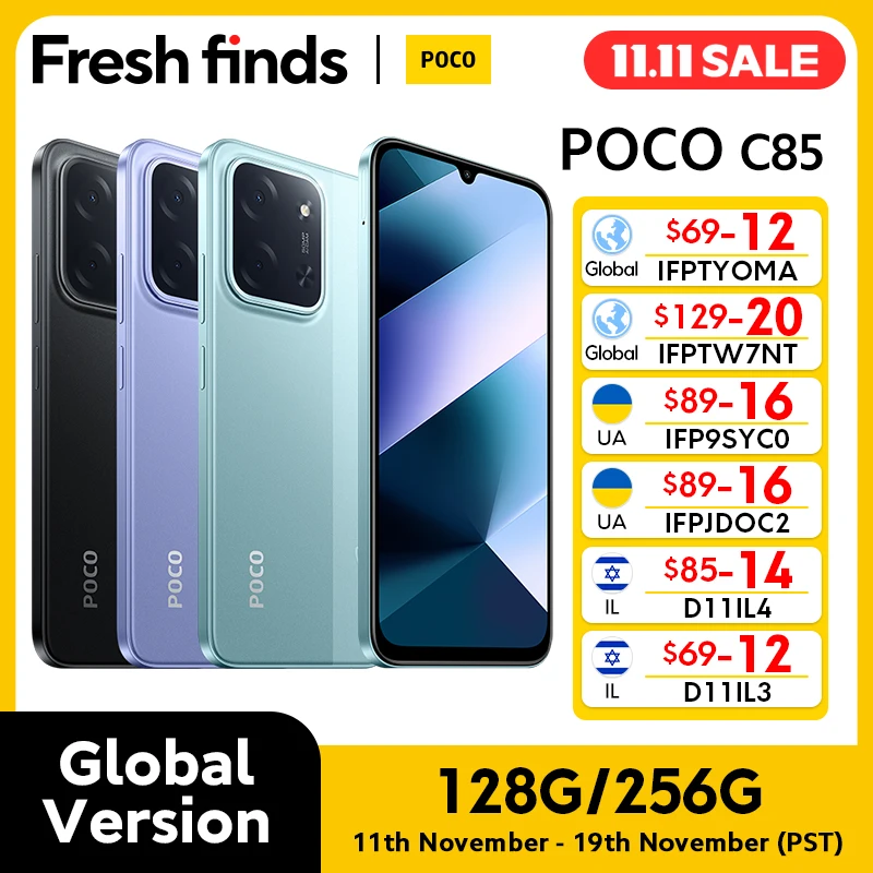 【мировая премьера】poco c85