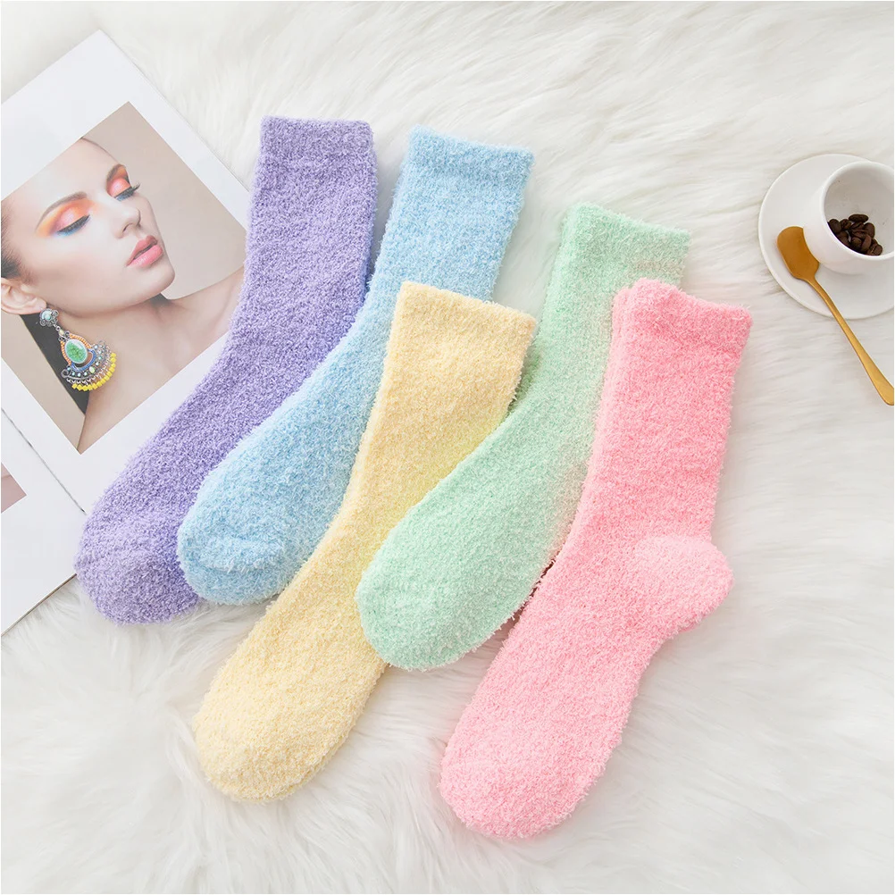 Носки-тапочки, 5 пар