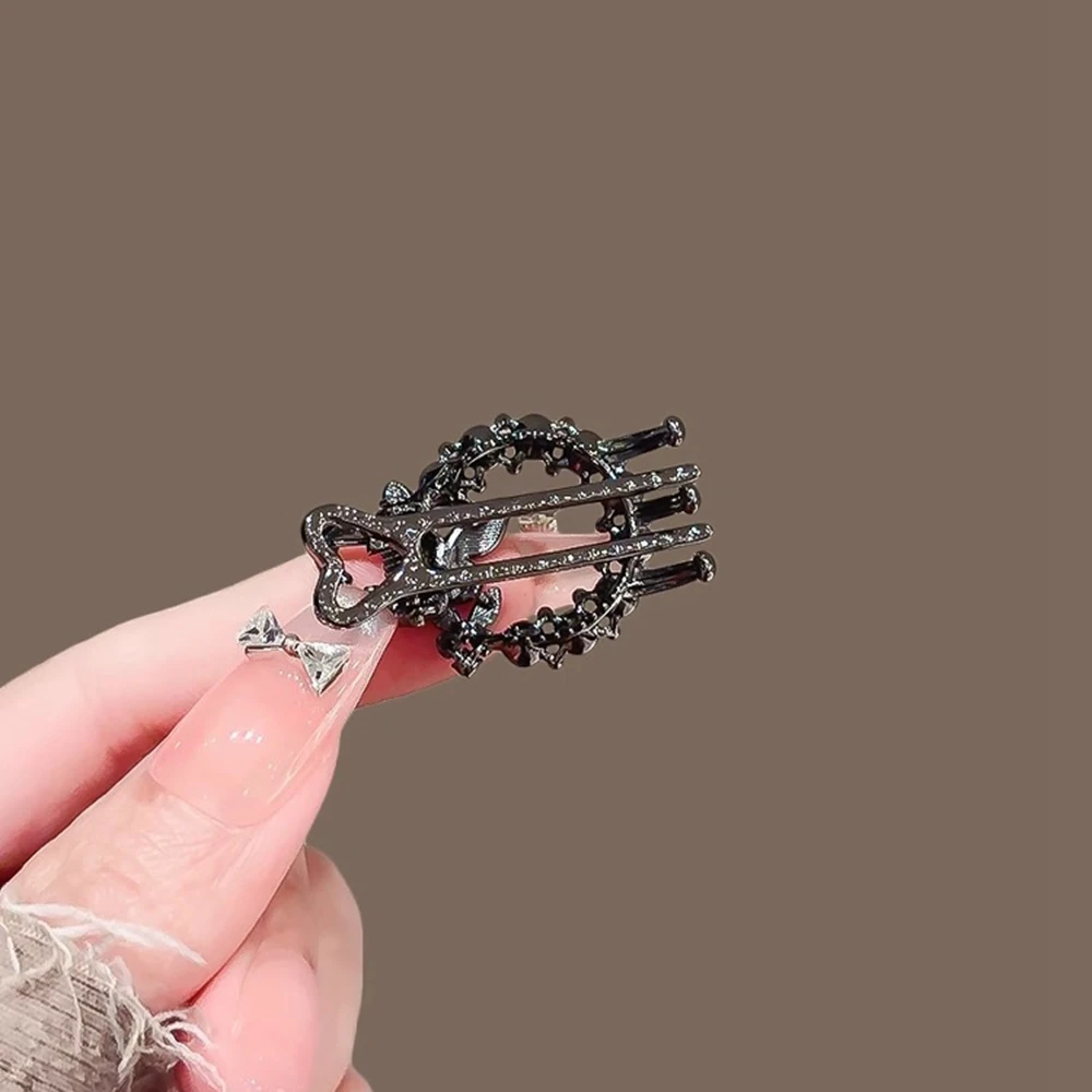 Новые заколки для волос с жемчугом и стразами - Фотография_4