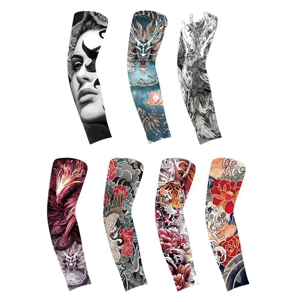 Рукава из ледяного шелка upf50 + защита от солнца - Фотография_2