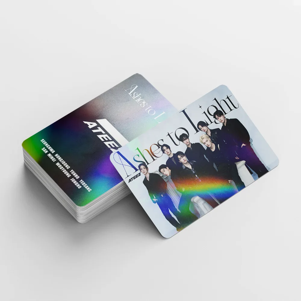 Kpop ateez lomo карты высокое качество - Фотография_6