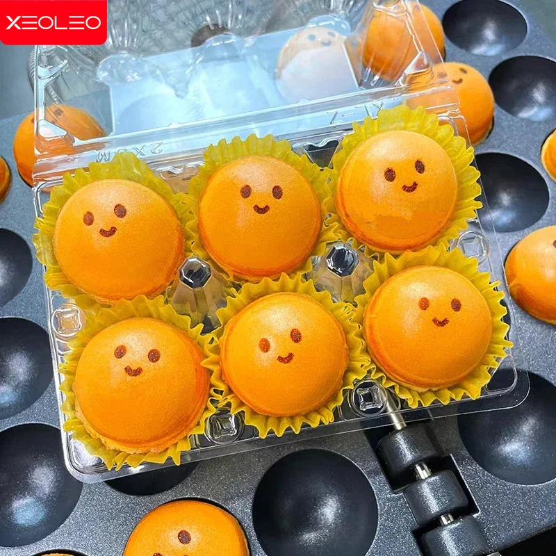 Xeoleo коммерческая машина для приготовления вафель круглой формы - Фотография_4