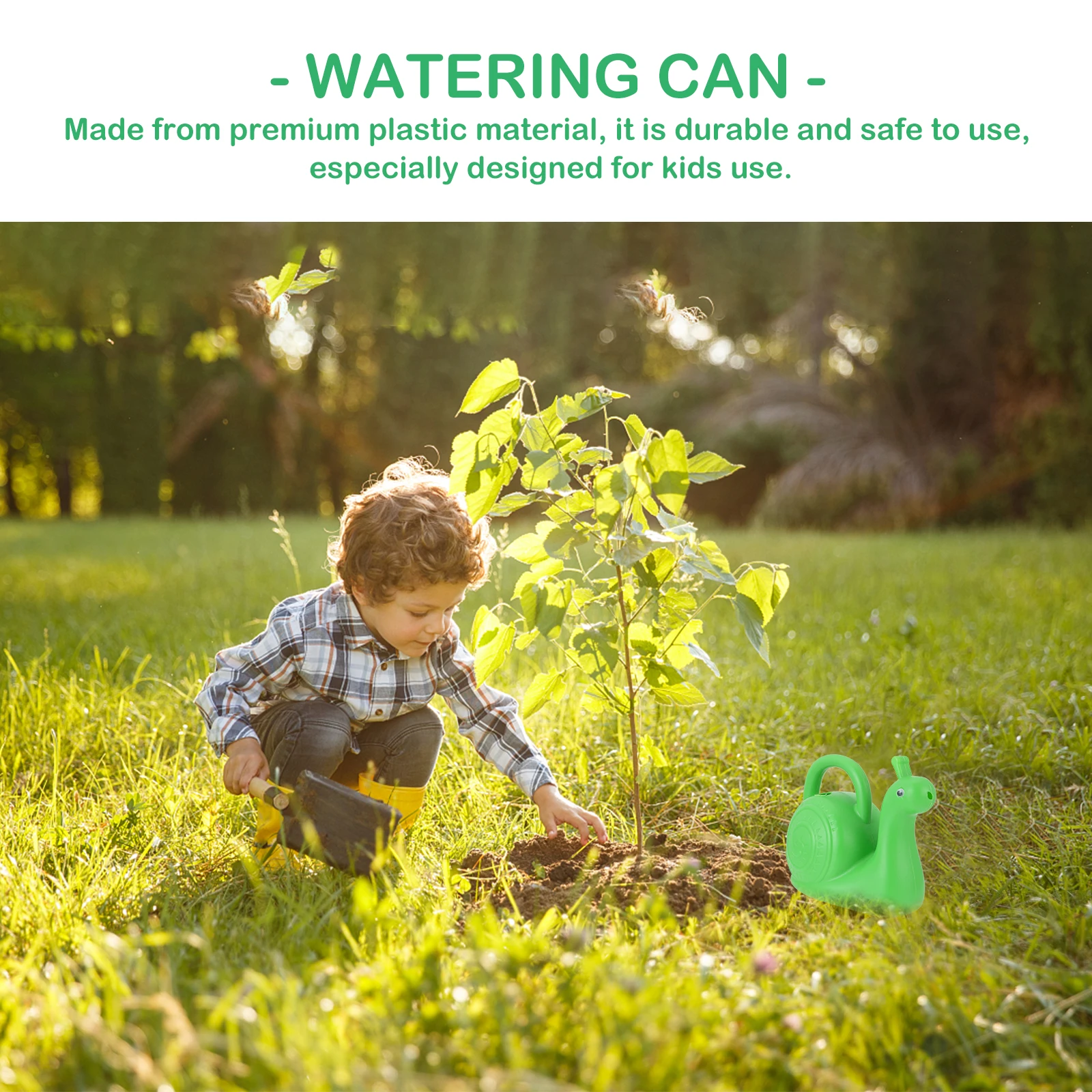 Спринклерный чайник в виде улитки - Фотография_5