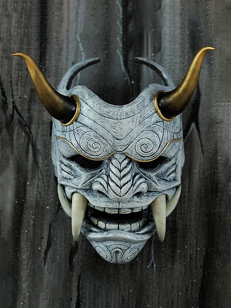 Hannya demon косплей маска японский - Фотография_3
