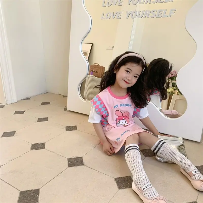 Новая весенне-летняя толстовка kawaii sanrio ins fashion my melody - Фотография_4