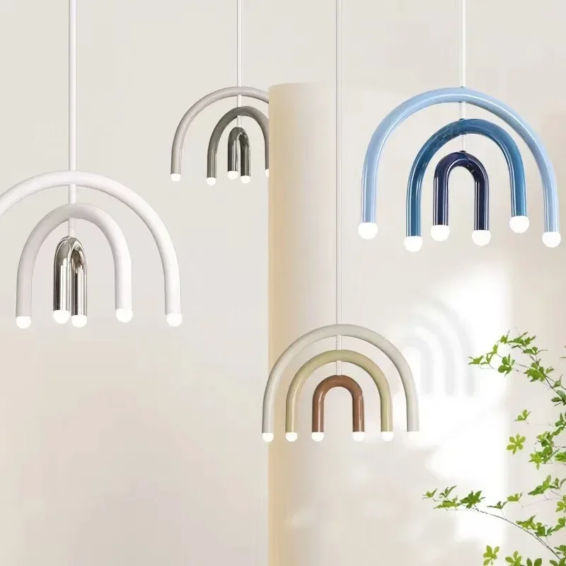 Креативная радужная люстра - Фотография_4