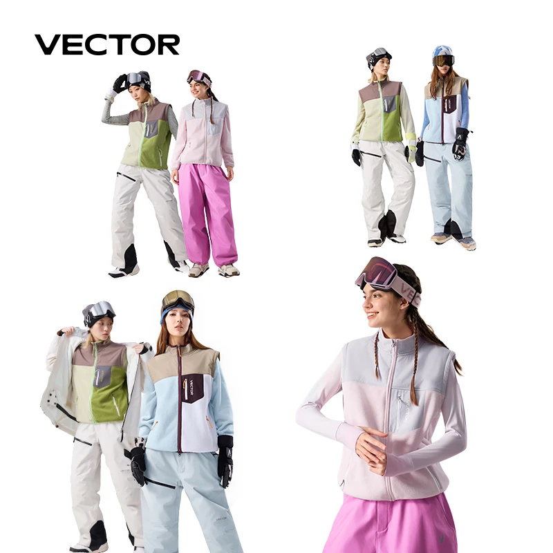 Брендовая флисовая куртка vector - Фотография_4