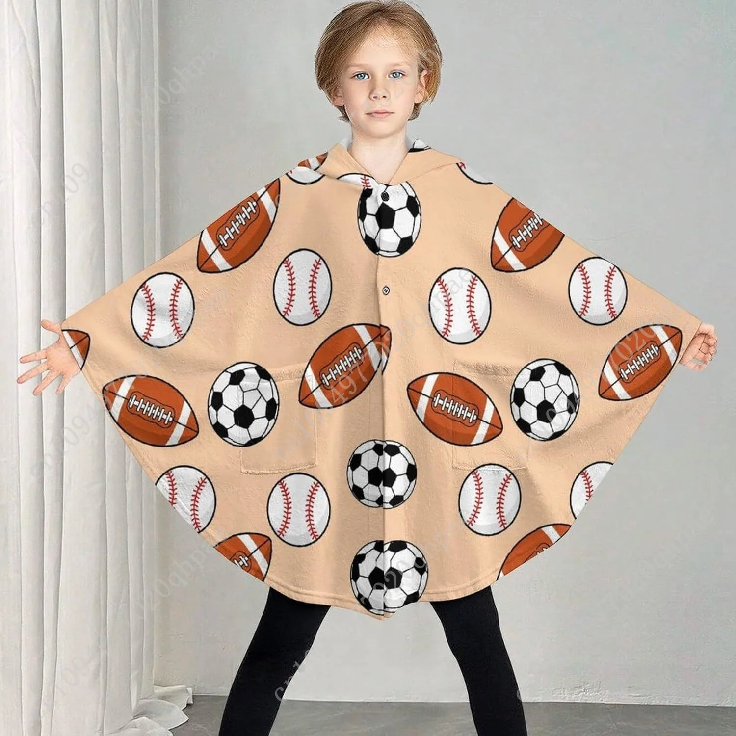 Уютный фланелевой свитер-одеяло - Фотография_2