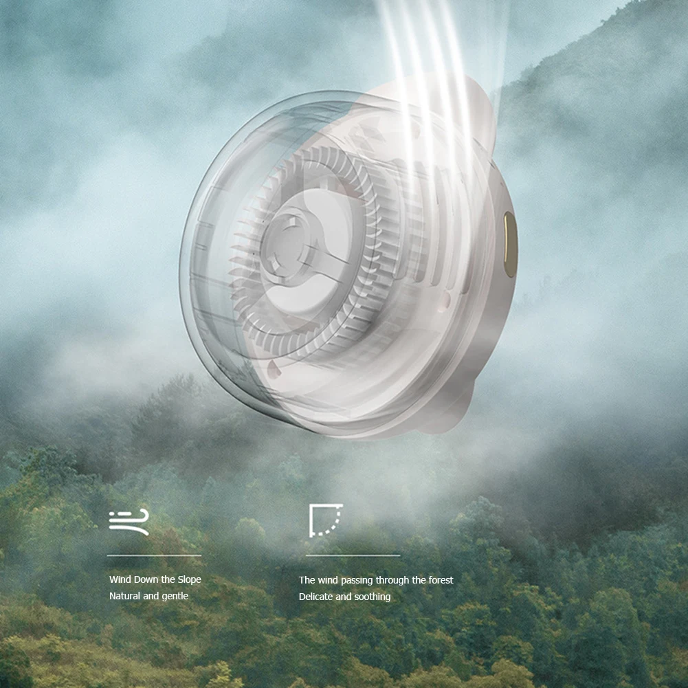 Мини-вентилятор с зажимом для талии - Фотография_5