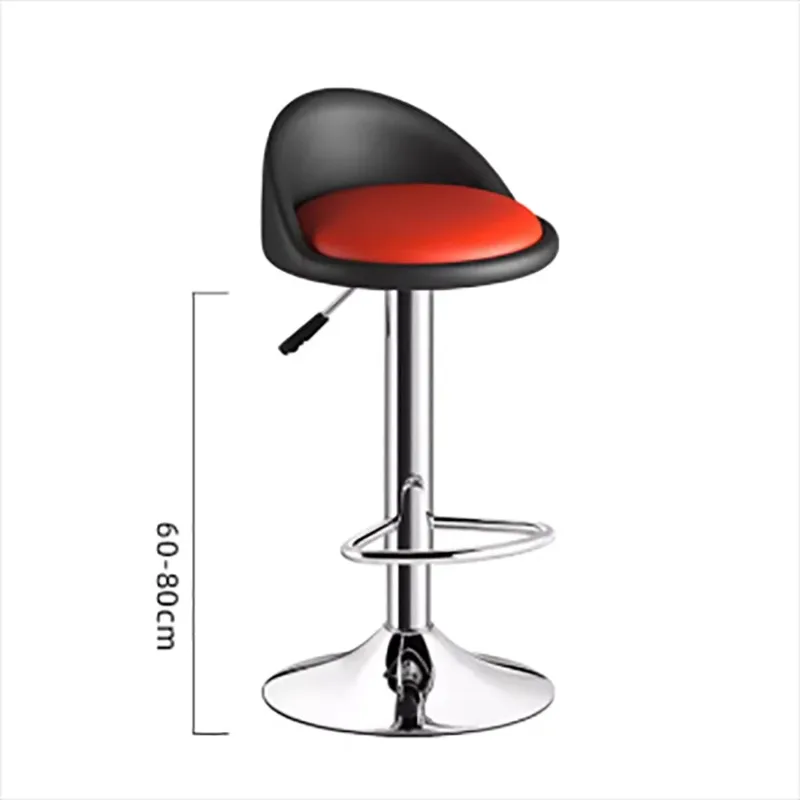 Набор из 2-х современных барных стульев с регулируемой высотой - Фотография_2