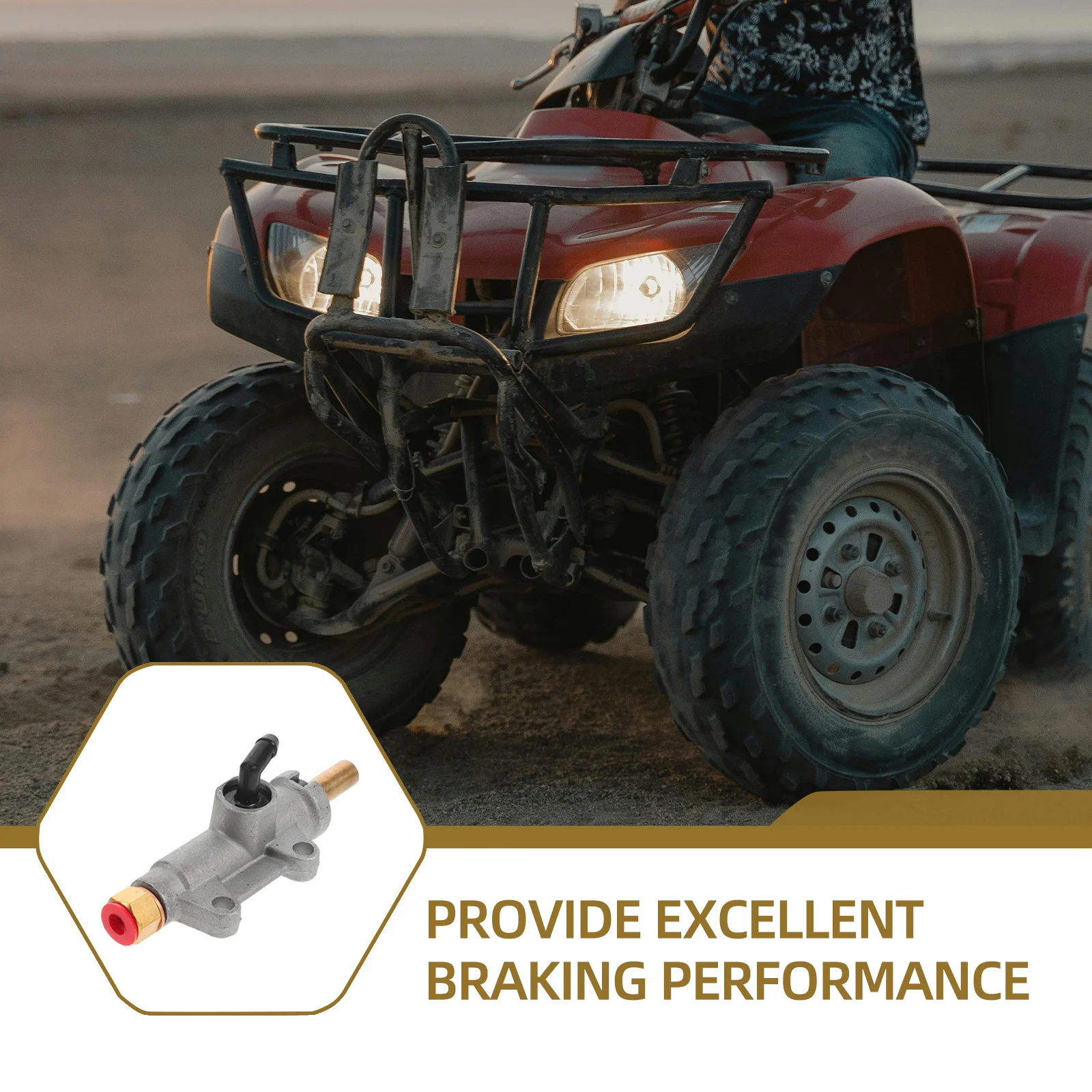 Главный тормозной цилиндр заднего тормоза atv - Фотография_5