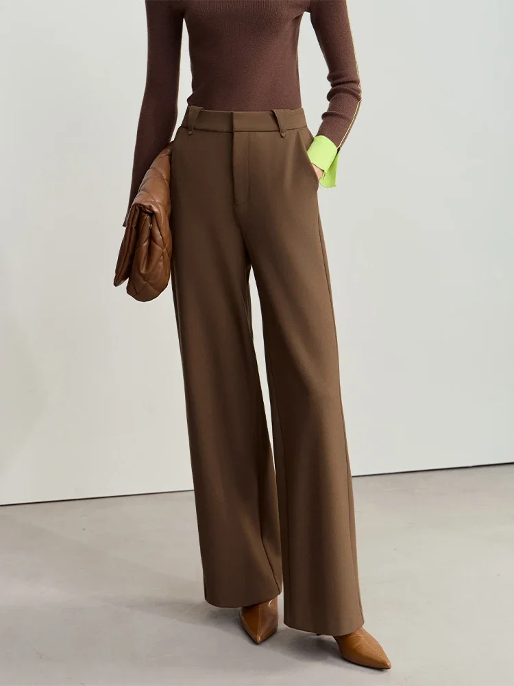 Amii минималистичные зимние брюки 2024 - Фотография_3