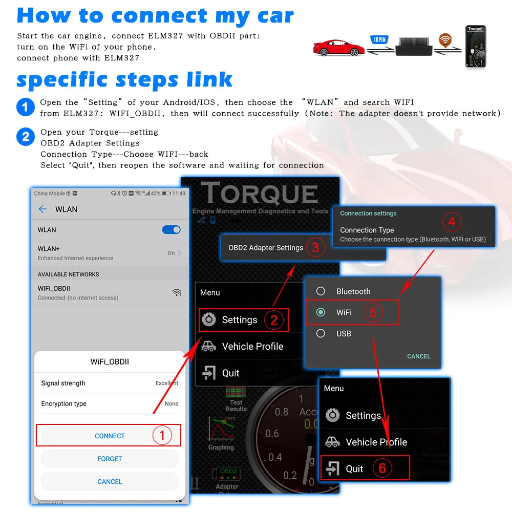 Новый super mini elm327 wi-fi obd2 - Фотография_6