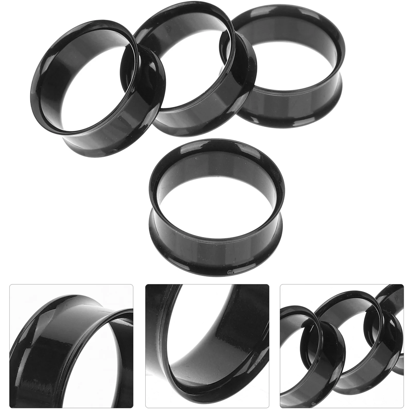 Акриловые растягивающиеся ушные туннели - Фотография_3