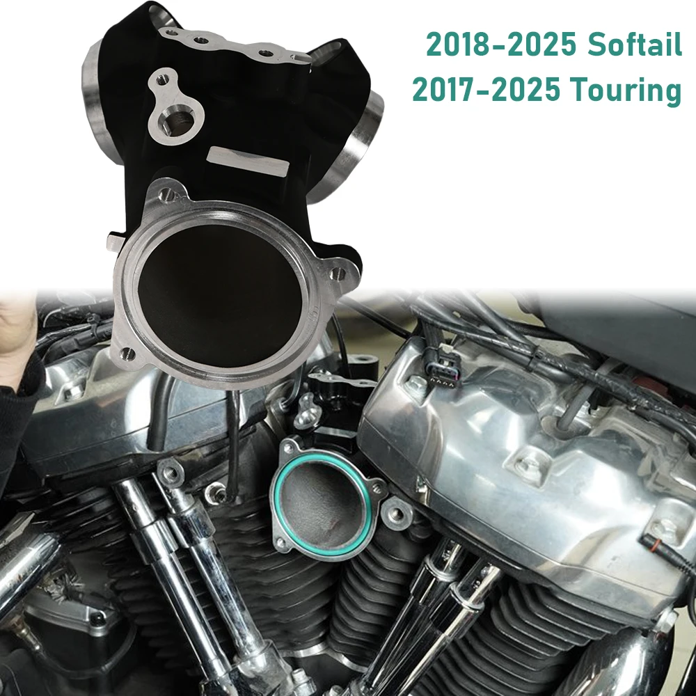 Мотоциклетный черный литой алюминиевый 55 мм