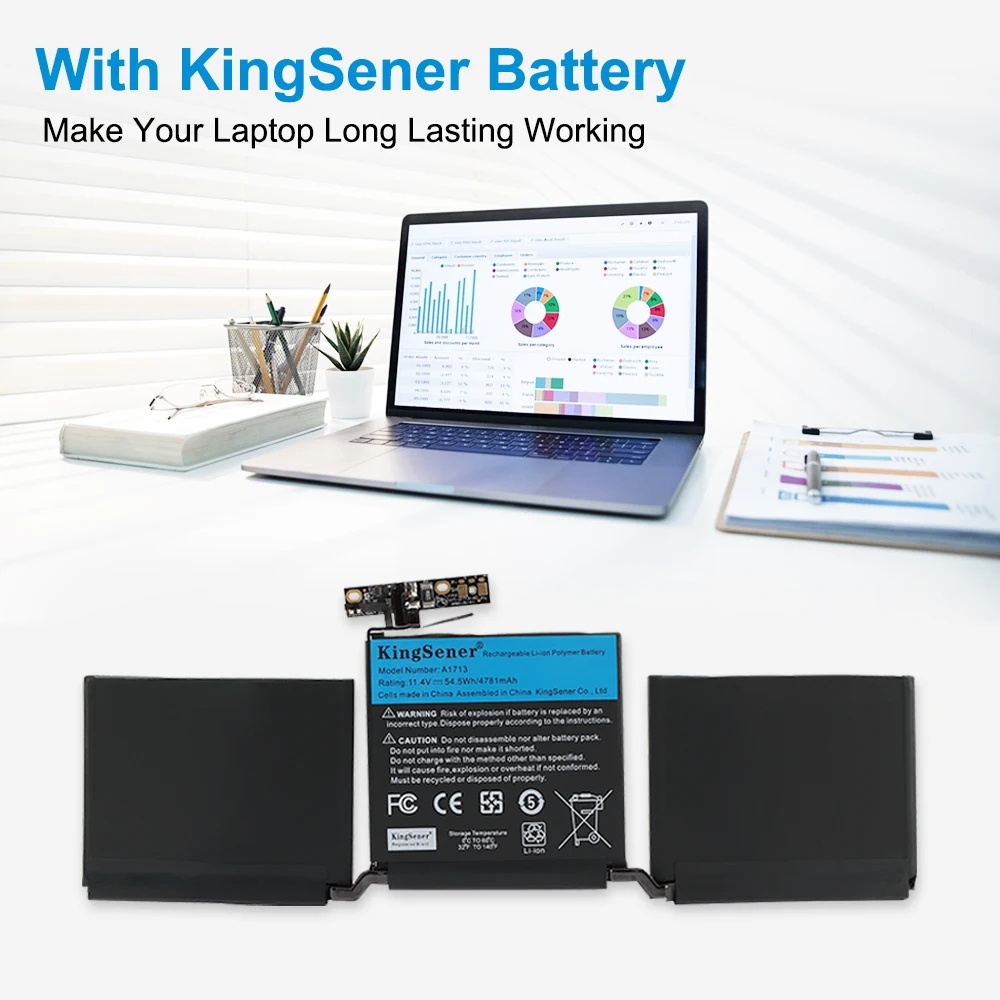 Kingsener a1713 аккумулятор для - Фотография_3