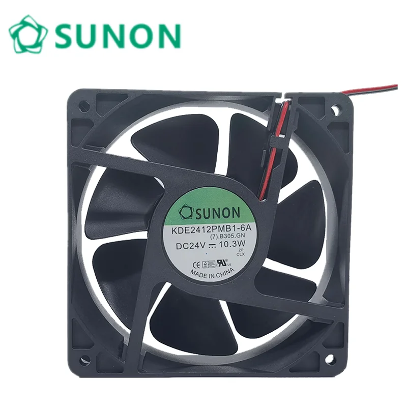 Новинка для sunon kde2412pmb1-6a 12038 120*120*38 мм dc24v 10