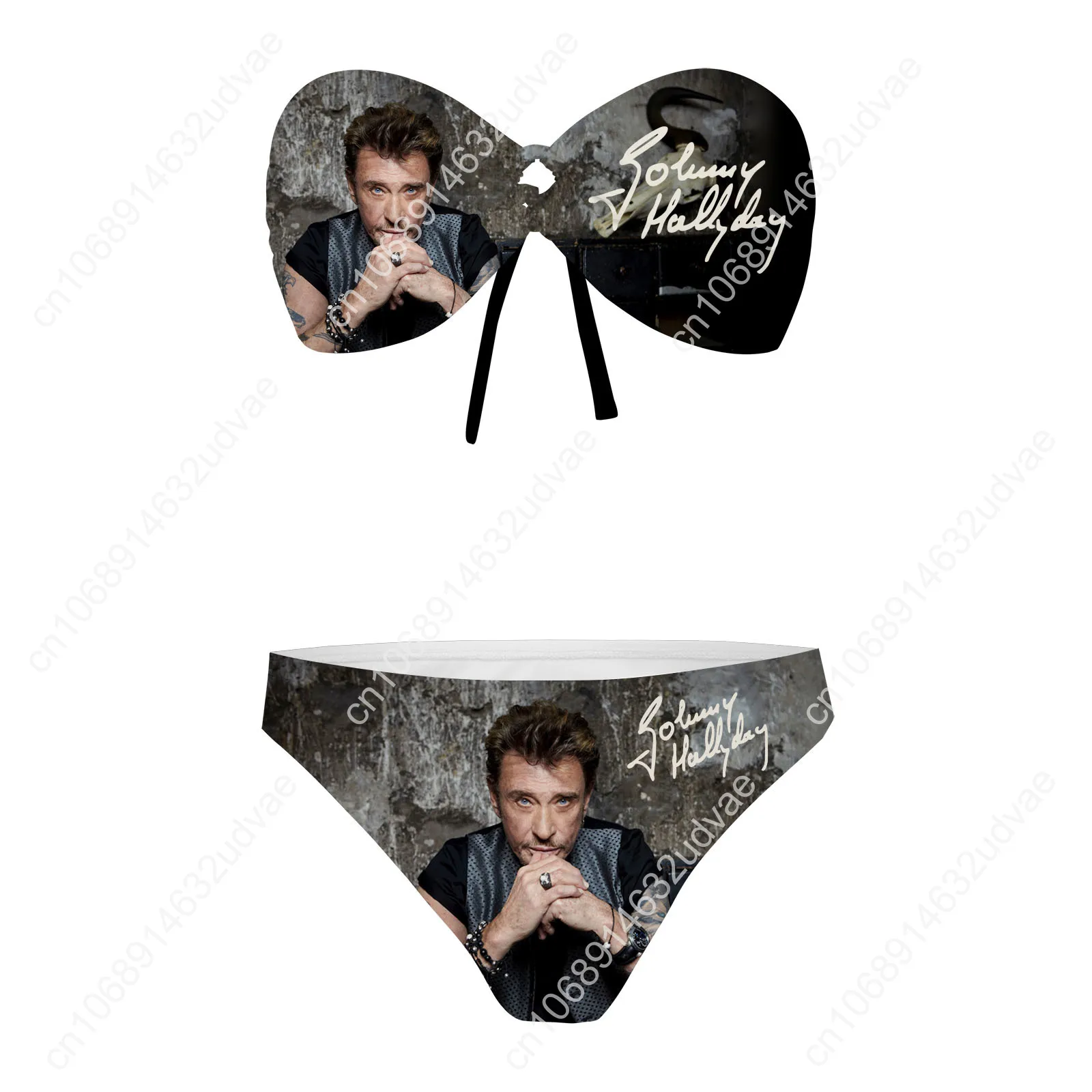 Johnny hallyday купальник без бретелек - Фотография_2