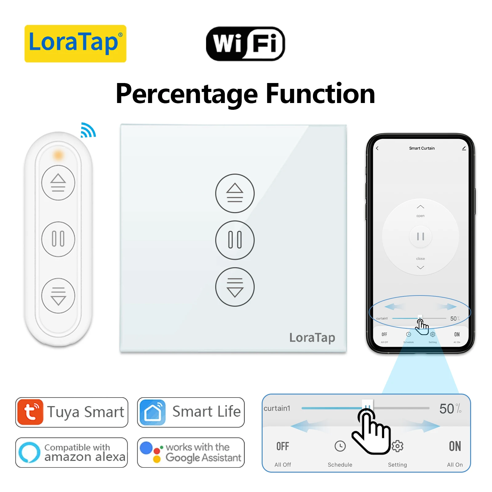 Tuya smart life eu wi-fi переключатель
