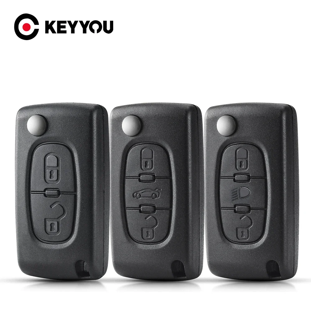 Keyyou для peugeot 206 408 1/2/3/4/5/6/807