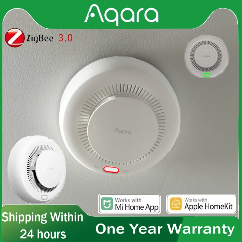 Aqara детектор дыма датчик zigbee 3