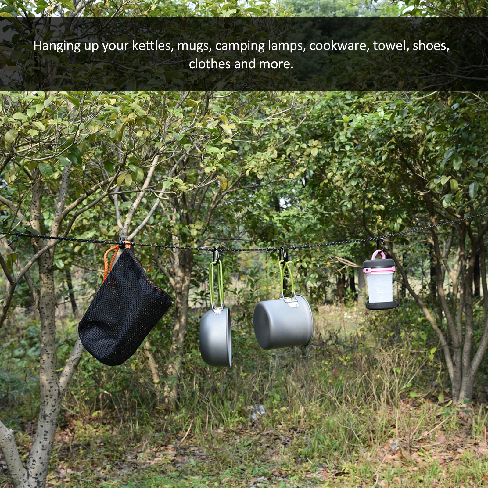 3,2-метровая сушильная веревка для кемпинга - Фотография_5