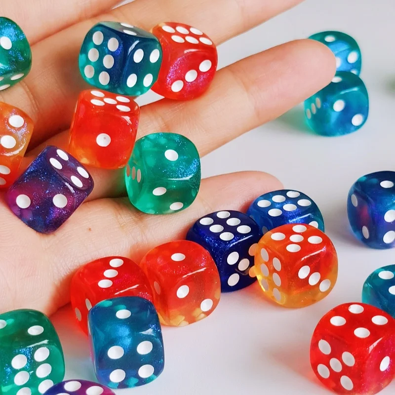D6 игральные кости 6 граней кубики - Фотография_2