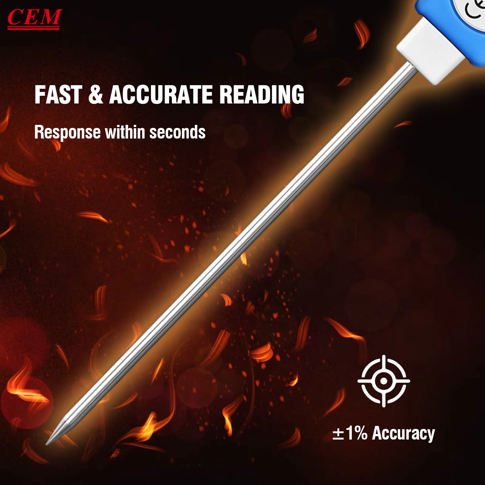 Cem цифровой термометр для мяса - Фотография_3