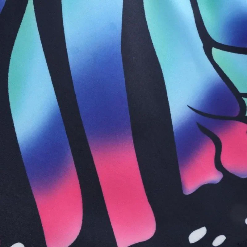 Юбки женские, летняя стильная винтажная юбка с принтом - Фотография_3