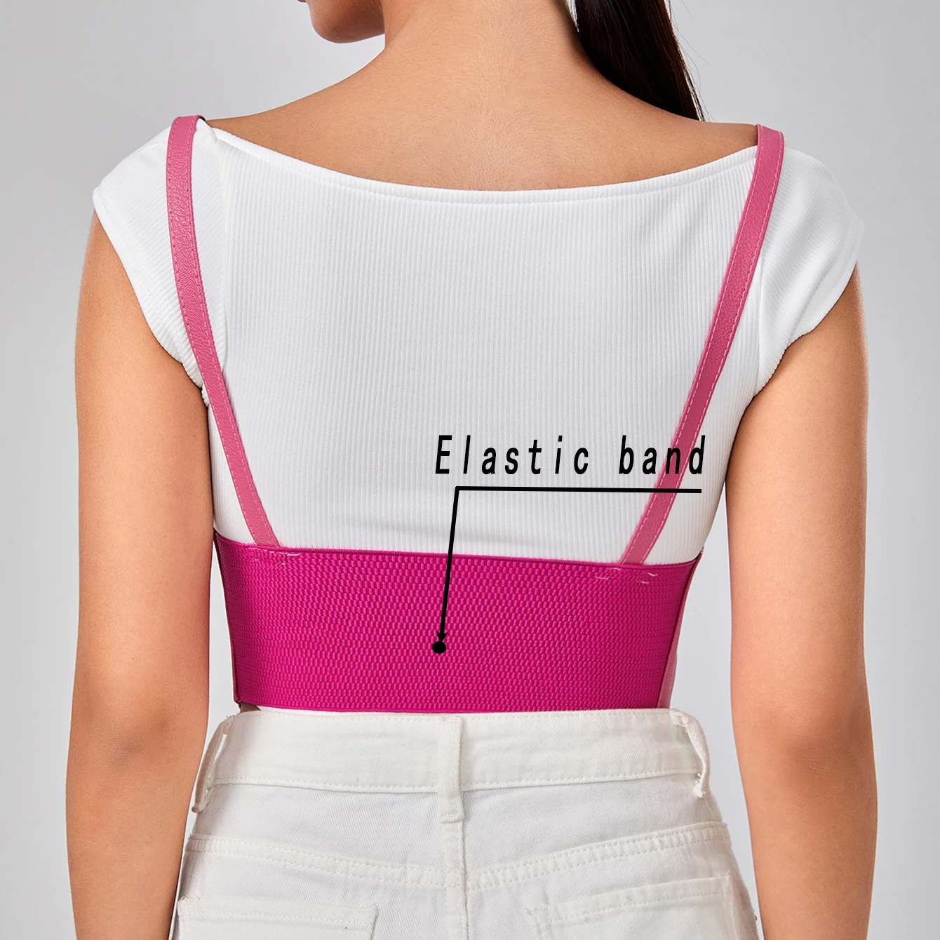 Женский готический корсет в стиле оверсайз - Фотография_3