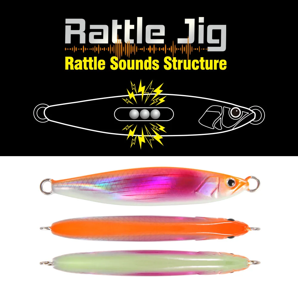 Fstk rattle jig морские рыболовные - Фотография_2