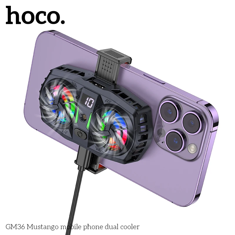 Hoco gm36 двойной вентилятор для - Фотография_4