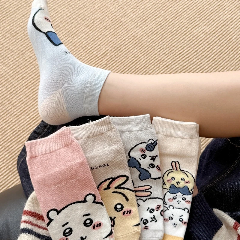 5 пар носков chiikawa usagi hachiware