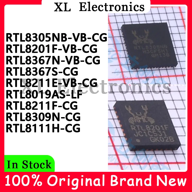 Rtl8019as-lf rtl8111h-cg rtl8201f-vb-cg