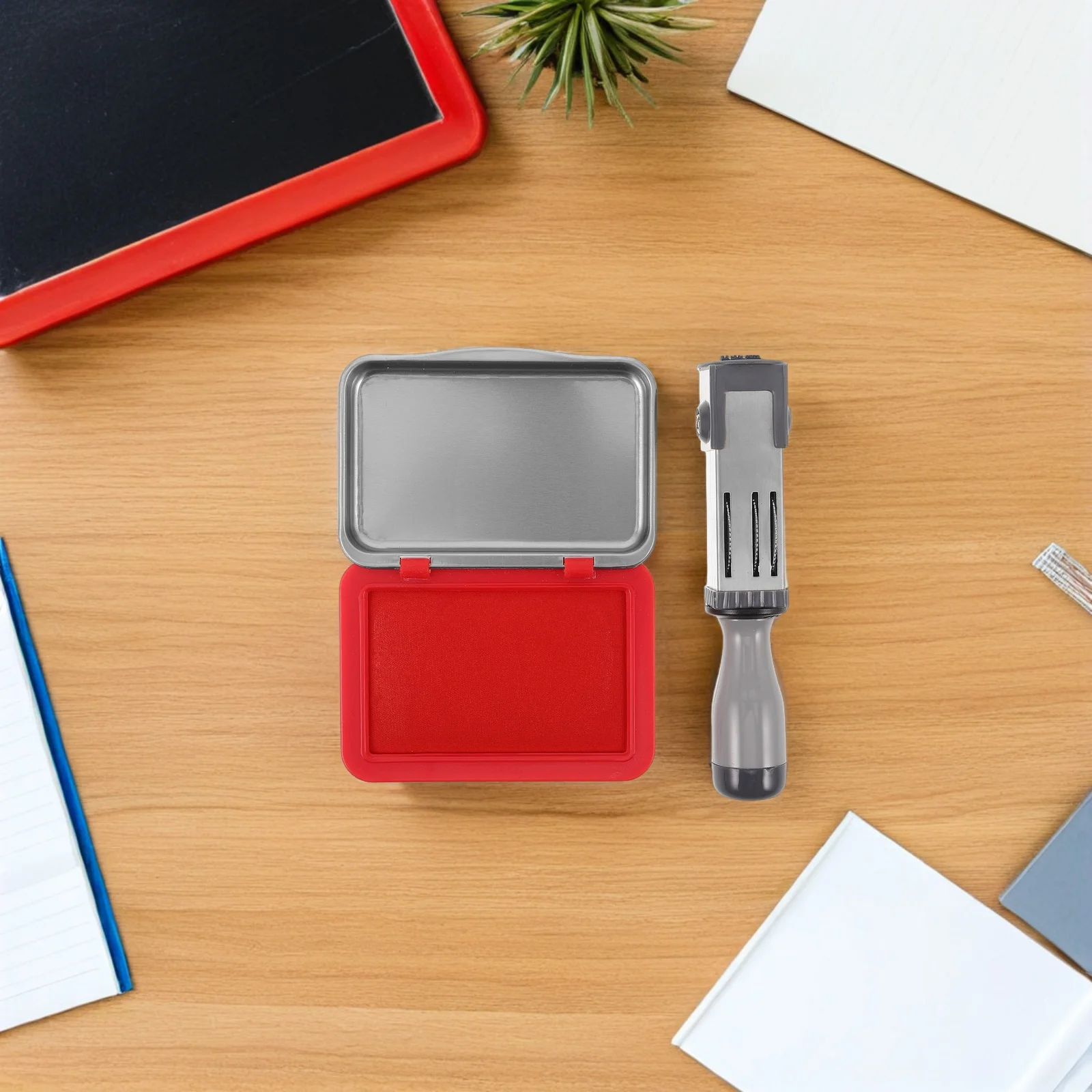 1 комплект, самокрасящийся штамп с датой - Фотография_6