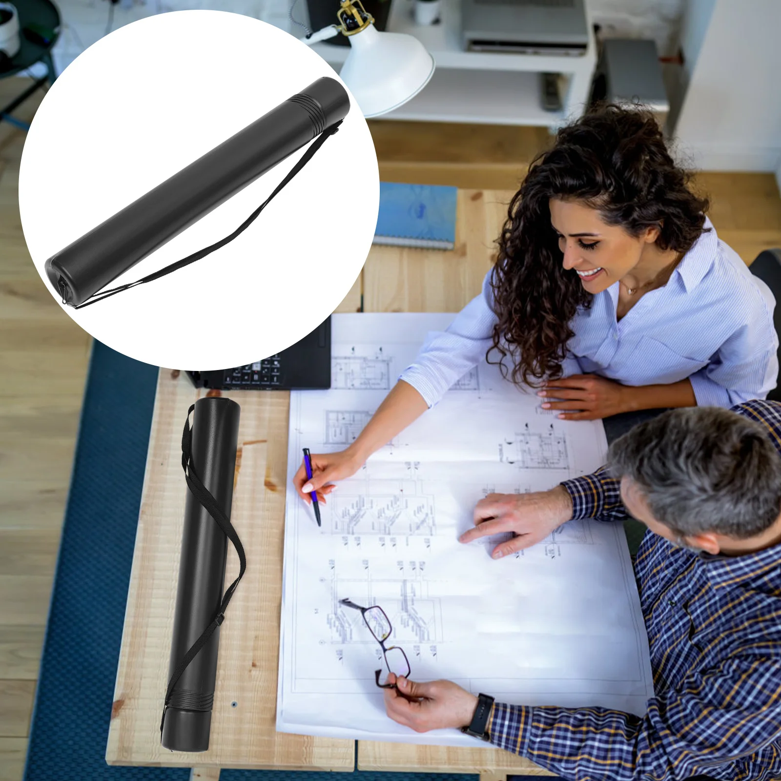 Расширяемая трубка для плакатов - Фотография_5