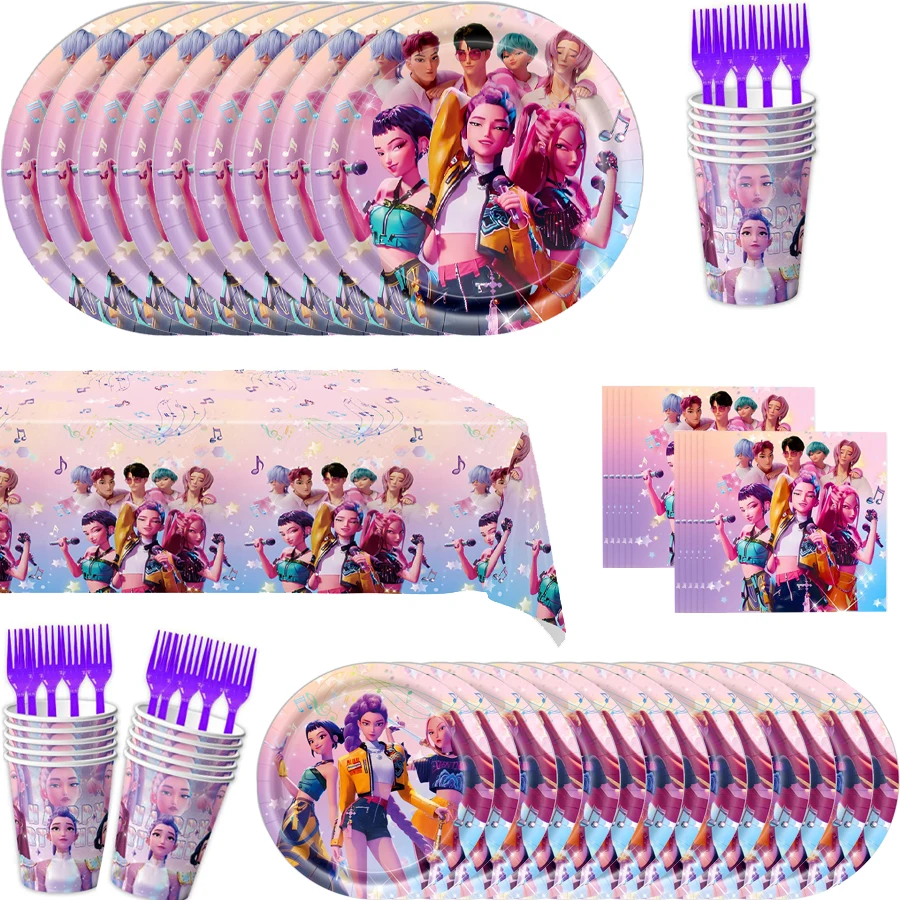 Корейское аниме kpop охотники на демонов